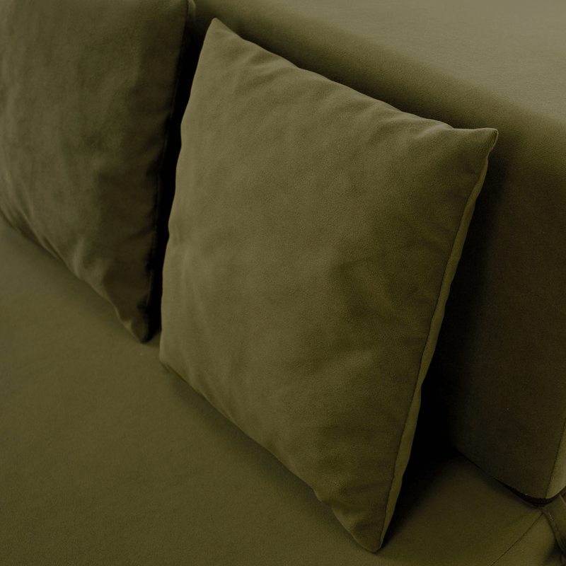 Casa si Gradina - Mobilier - Saltele si somiere - Saltele - Saltea pliabila/fotoliu extensibil, 2 in 1, masliniu, PELOS - Infinity.ro