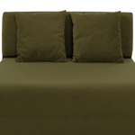 Casa si Gradina - Mobilier - Saltele si somiere - Saltele - Saltea pliabila/fotoliu extensibil, 2 in 1, masliniu, PELOS - Infinity.ro