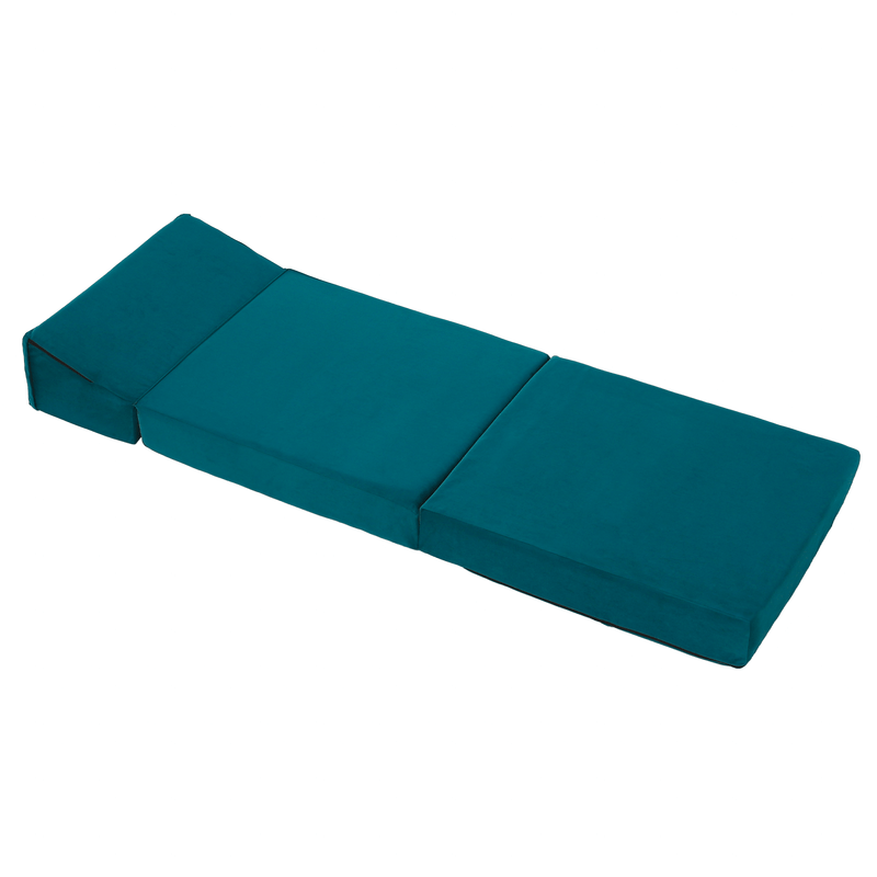 Casa si Gradina - Mobilier - Saltele si somiere - Saltele - Saltea pliabila/fotoliu extensibil, 2 in 1, petrol, PELOS - Infinity.ro