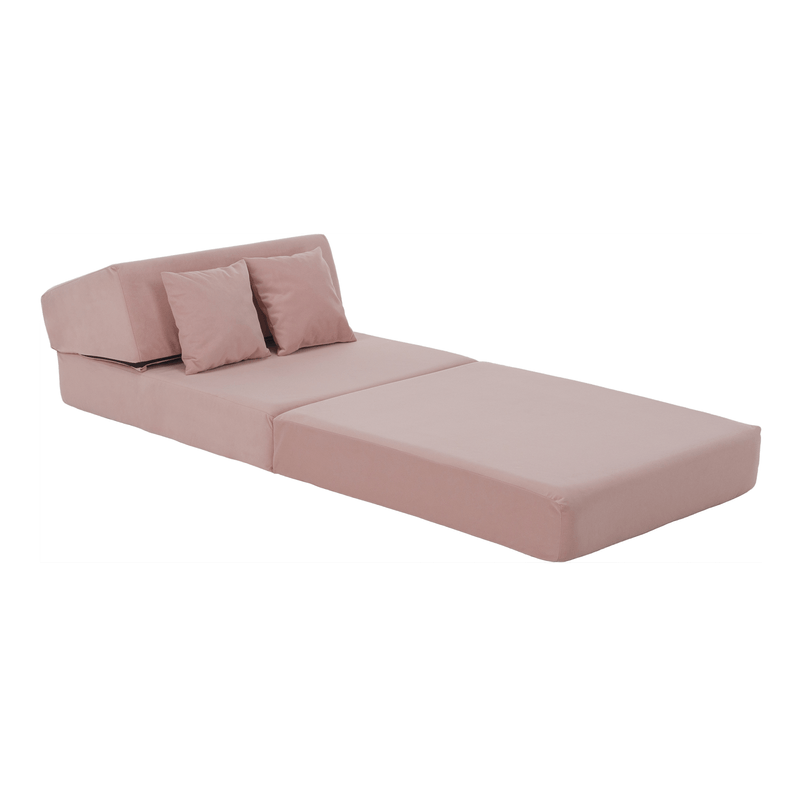 Casa si Gradina - Mobilier - Saltele si somiere - Saltele - Saltea pliabila/fotoliu extensibil, 2 in 1, roz, PELOS - Infinity.ro