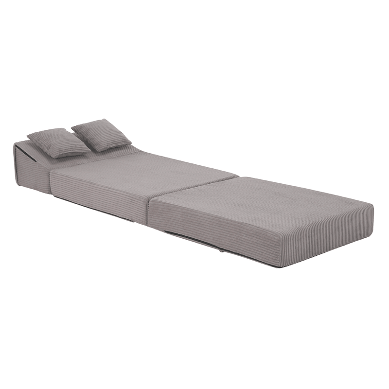 Casa si Gradina - Mobilier - Saltele si somiere - Saltele - Saltea pliabila/fotoliu extensibil, 2 in 1, gri, PELOS - Infinity.ro