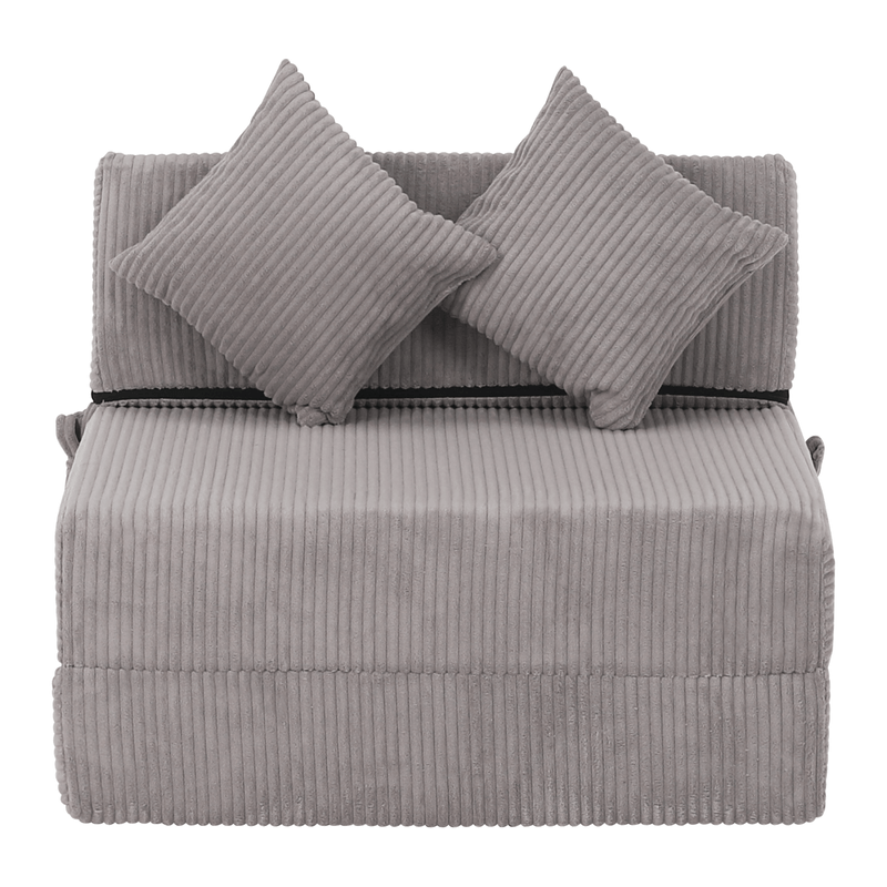 Casa si Gradina - Mobilier - Saltele si somiere - Saltele - Saltea pliabila/fotoliu extensibil, 2 in 1, gri, PELOS - Infinity.ro