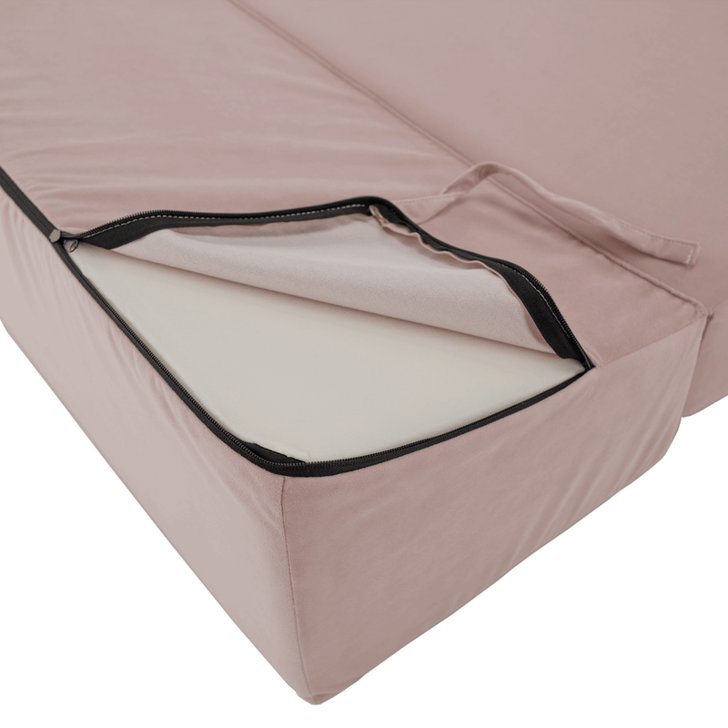 Casa si Gradina - Mobilier - Saltele si somiere - Saltele - Saltea pliabila/fotoliu extensibil, 2 in 1, roz, PELOS - Infinity.ro