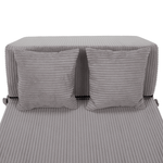 Casa si Gradina - Mobilier - Saltele si somiere - Saltele - Saltea pliabila/fotoliu extensibil, 2 in 1, gri, PELOS - Infinity.ro
