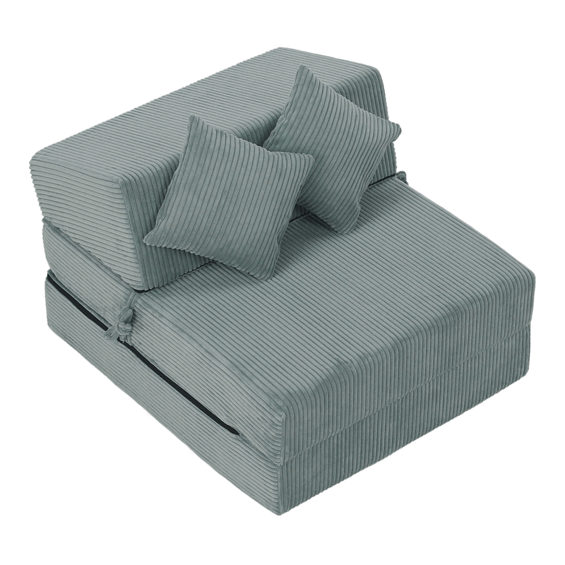 Casa si Gradina - Mobilier - Saltele si somiere - Saltele - Saltea pliabila/fotoliu extensibil, 2 in 1, mentolat, PELOS - Infinity.ro
