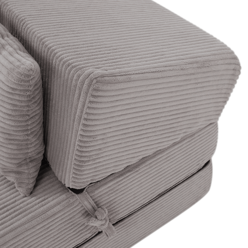 Casa si Gradina - Mobilier - Saltele si somiere - Saltele - Saltea pliabila/fotoliu extensibil, 2 in 1, gri, PELOS - Infinity.ro