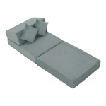 Casa si Gradina - Mobilier - Saltele si somiere - Saltele - Saltea pliabila/fotoliu extensibil, 2 in 1, mentolat, PELOS - Infinity.ro