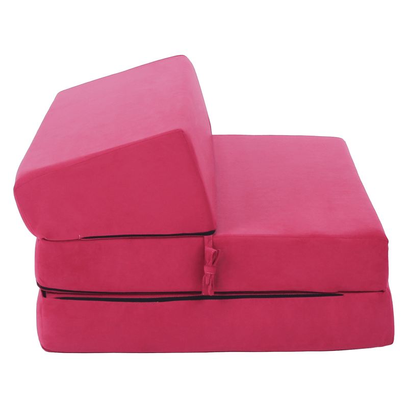 Casa si Gradina - Mobilier - Saltele si somiere - Saltele - Saltea pliabila/fotoliu extensibil, 2 in 1, roz magenta, VEDIS - Infinity.ro