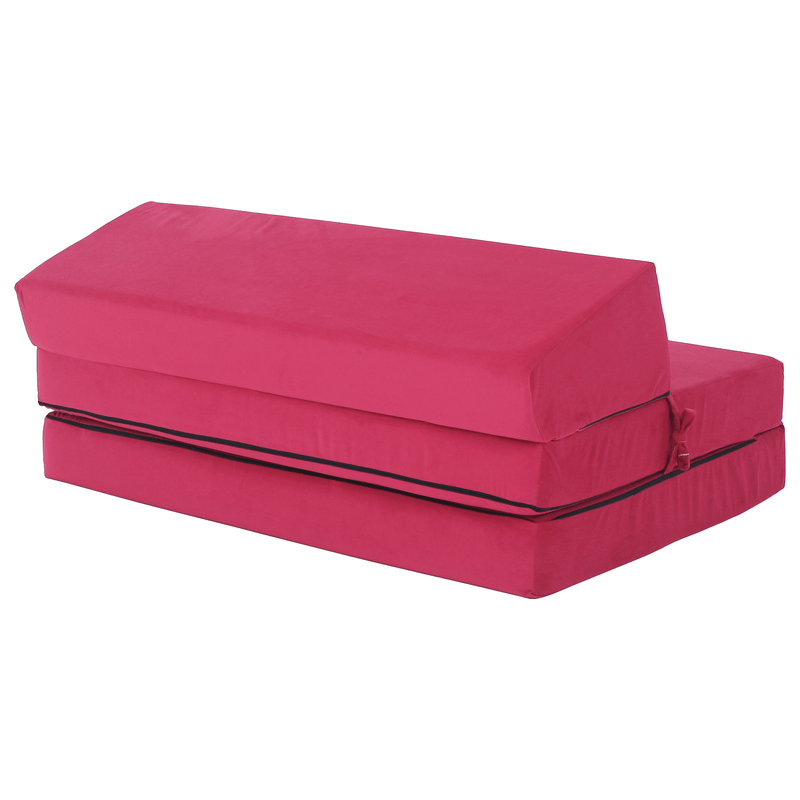 Casa si Gradina - Mobilier - Saltele si somiere - Saltele - Saltea pliabila/fotoliu extensibil, 2 in 1, roz magenta, VEDIS - Infinity.ro