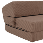 Casa si Gradina - Mobilier - Saltele si somiere - Saltele - Saltea pliabila/fotoliu extensibil, 2 in 1, maro deschis, VEDIS - Infinity.ro
