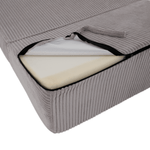 Casa si Gradina - Mobilier - Saltele si somiere - Saltele - Saltea pliabila/fotoliu extensibil, 2 in 1, gri, PELOS - Infinity.ro