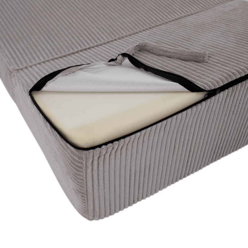 Casa si Gradina - Mobilier - Saltele si somiere - Saltele - Saltea pliabila/fotoliu extensibil, 2 in 1, gri, PELOS - Infinity.ro
