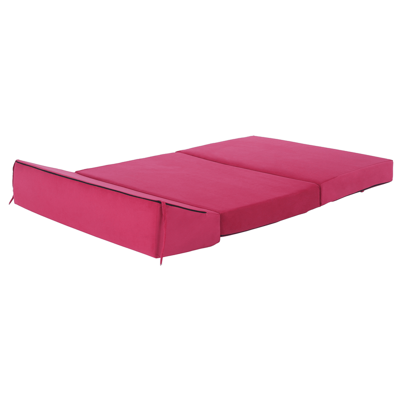 Casa si Gradina - Mobilier - Saltele si somiere - Saltele - Saltea pliabila/fotoliu extensibil, 2 in 1, roz magenta, VEDIS - Infinity.ro