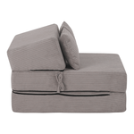 Casa si Gradina - Mobilier - Saltele si somiere - Saltele - Saltea pliabila/fotoliu extensibil, 2 in 1, gri, PELOS - Infinity.ro