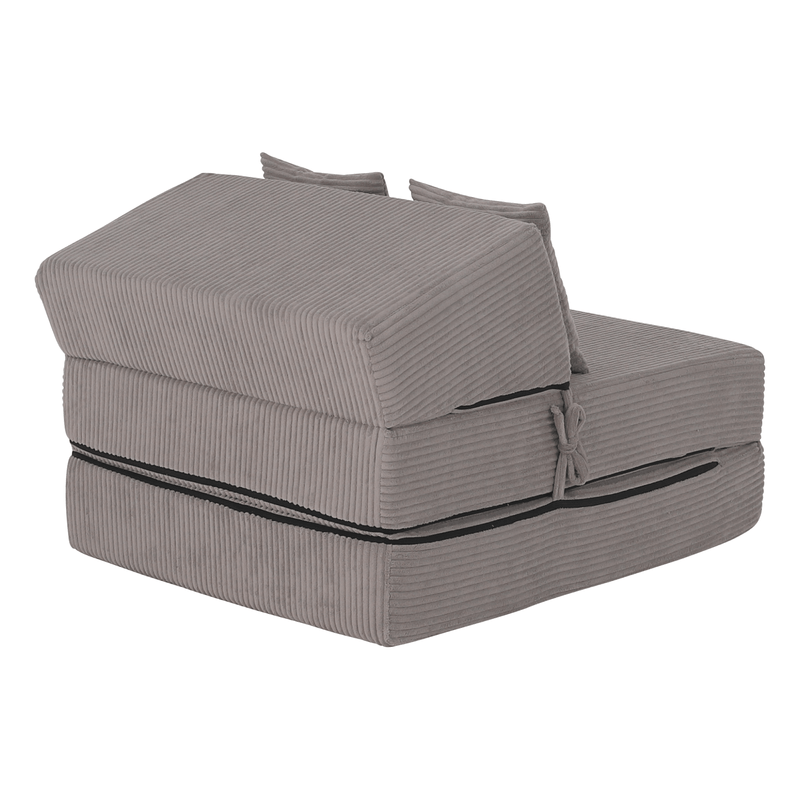 Casa si Gradina - Mobilier - Saltele si somiere - Saltele - Saltea pliabila/fotoliu extensibil, 2 in 1, gri, PELOS - Infinity.ro
