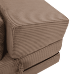 Casa si Gradina - Mobilier - Saltele si somiere - Saltele - Saltea pliabila/fotoliu extensibil, 2 in 1, maro deschis, PELOS - Infinity.ro