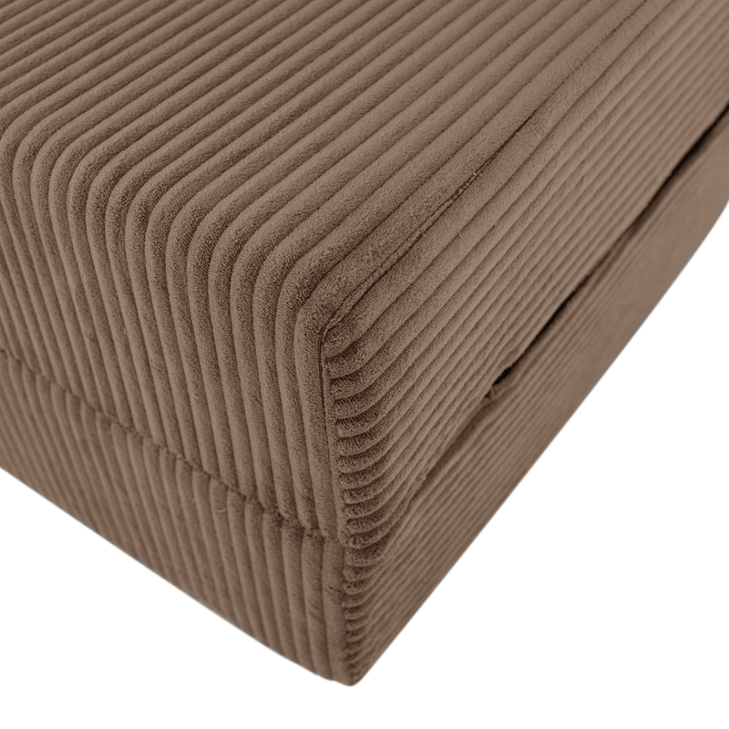 Casa si Gradina - Mobilier - Saltele si somiere - Saltele - Saltea pliabila/fotoliu extensibil, 2 in 1, maro deschis, PELOS - Infinity.ro
