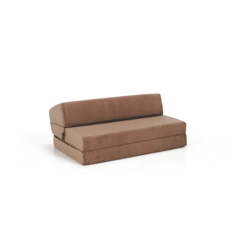 Casa si Gradina - Mobilier - Saltele si somiere - Saltele - Saltea pliabila/fotoliu extensibil, 2 in 1, maro deschis, VEDIS - Infinity.ro
