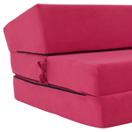 Casa si Gradina - Mobilier - Saltele si somiere - Saltele - Saltea pliabila/fotoliu extensibil, 2 in 1, roz magenta, VEDIS - Infinity.ro