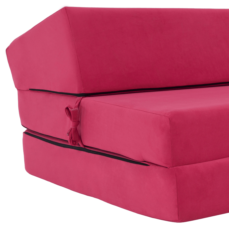 Casa si Gradina - Mobilier - Saltele si somiere - Saltele - Saltea pliabila/fotoliu extensibil, 2 in 1, roz magenta, VEDIS - Infinity.ro