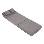 Casa si Gradina - Mobilier - Saltele si somiere - Saltele - Saltea pliabila/fotoliu extensibil, 2 in 1, gri, PELOS - Infinity.ro