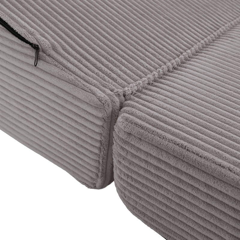 Casa si Gradina - Mobilier - Saltele si somiere - Saltele - Saltea pliabila/fotoliu extensibil, 2 in 1, gri, VEDIS - Infinity.ro