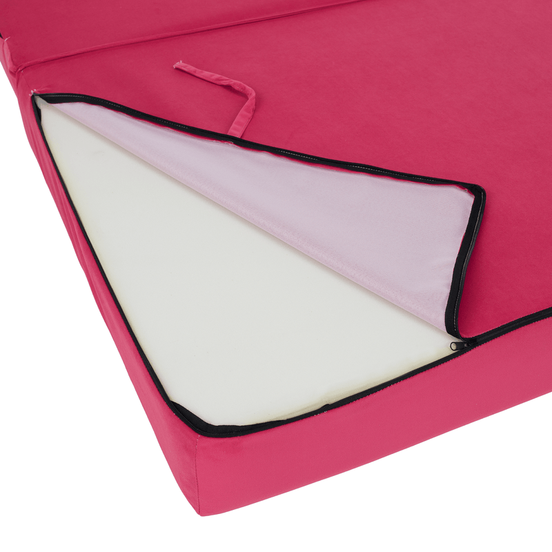 Casa si Gradina - Mobilier - Saltele si somiere - Saltele - Saltea pliabila/fotoliu extensibil, 2 in 1, roz magenta, VEDIS - Infinity.ro