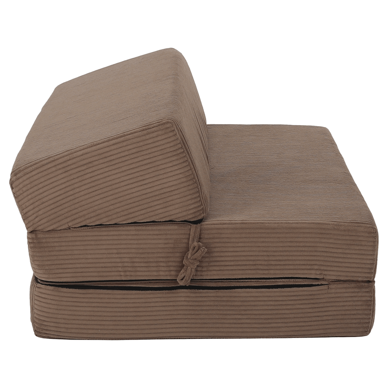 Casa si Gradina - Mobilier - Saltele si somiere - Saltele - Saltea pliabila/fotoliu extensibil, 2 in 1, maro deschis, VEDIS - Infinity.ro