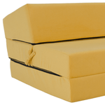 Casa si Gradina - Mobilier - Saltele si somiere - Saltele - Saltea pliabila/fotoliu extensibil, 2 in 1, galben, VEDIS - Infinity.ro