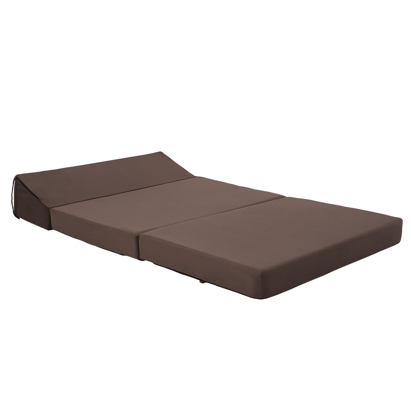 Casa si Gradina - Mobilier - Saltele si somiere - Saltele - Saltea pliabila/fotoliu extensibil, 2 in 1, maro Taupe, VEDIS - Infinity.ro