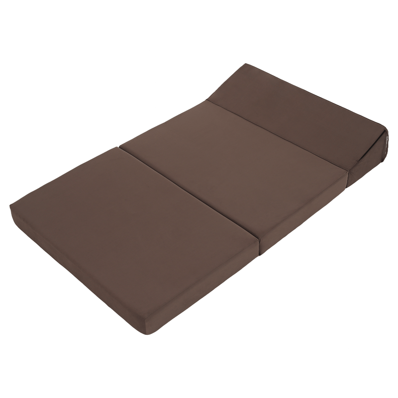 Casa si Gradina - Mobilier - Saltele si somiere - Saltele - Saltea pliabila/fotoliu extensibil, 2 in 1, maro Taupe, VEDIS - Infinity.ro