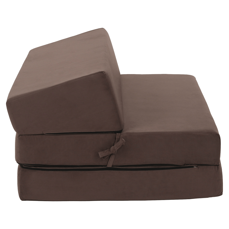 Casa si Gradina - Mobilier - Saltele si somiere - Saltele - Saltea pliabila/fotoliu extensibil, 2 in 1, maro Taupe, VEDIS - Infinity.ro