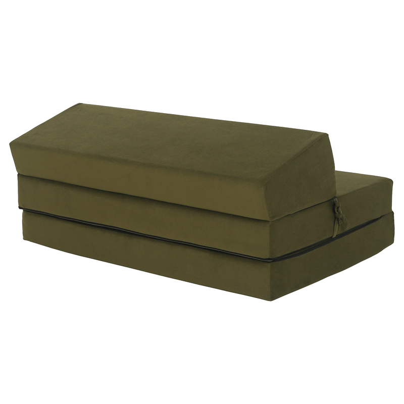 Casa si Gradina - Mobilier - Saltele si somiere - Saltele - Saltea/scaun pliabil, 2 in 1, maslinie, VEDIS - Infinity.ro