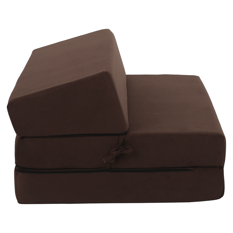 Casa si Gradina - Mobilier - Saltele si somiere - Saltele - Saltea pliabila/fotoliu extensibil, 2 in 1, maro, VEDIS - Infinity.ro