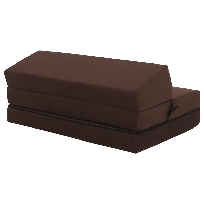 Casa si Gradina - Mobilier - Saltele si somiere - Saltele - Saltea pliabila/fotoliu extensibil, 2 in 1, maro, VEDIS - Infinity.ro