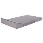 Casa si Gradina - Mobilier - Saltele si somiere - Saltele - Saltea/scaun pliabil, 2 in 1, gri deschis, VEDIS - Infinity.ro