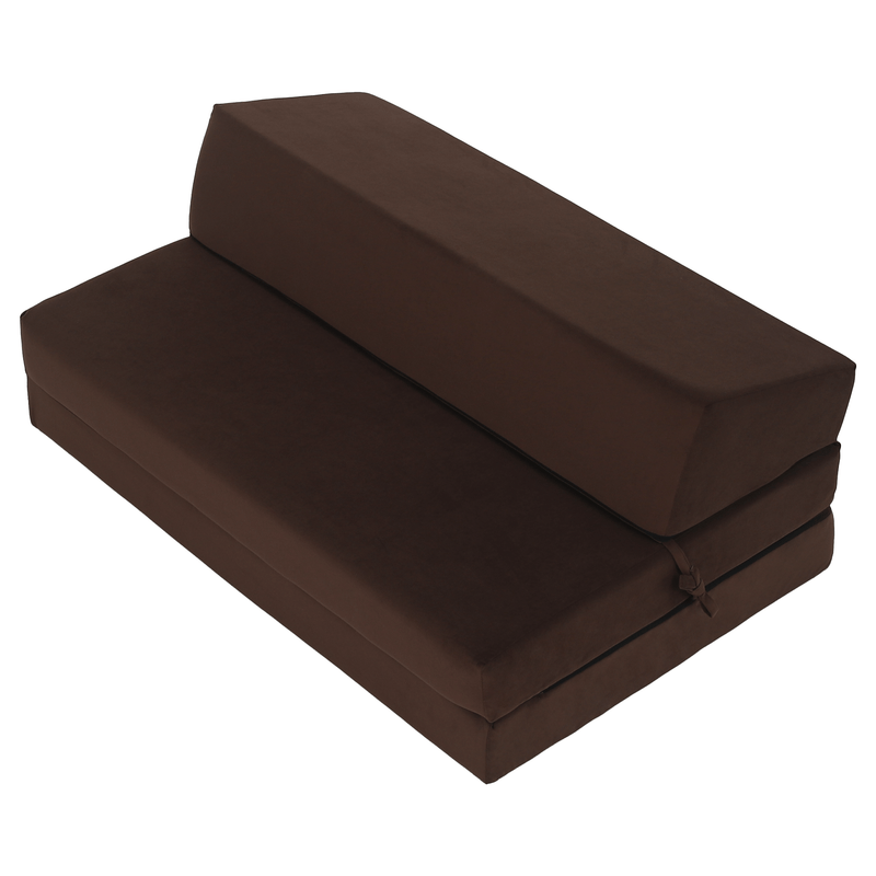 Casa si Gradina - Mobilier - Saltele si somiere - Saltele - Saltea pliabila/fotoliu extensibil, 2 in 1, maro, VEDIS - Infinity.ro