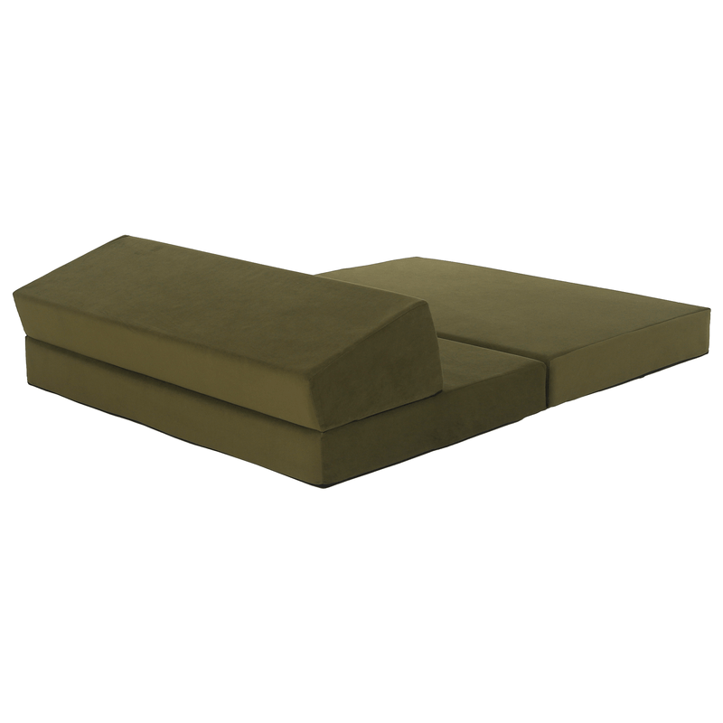 Casa si Gradina - Mobilier - Saltele si somiere - Saltele - Saltea/scaun pliabil, 2 in 1, maslinie, VEDIS - Infinity.ro