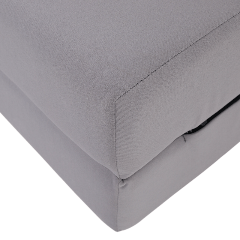 Casa si Gradina - Mobilier - Saltele si somiere - Saltele - Saltea/scaun pliabil, 2 in 1, gri deschis, VEDIS - Infinity.ro