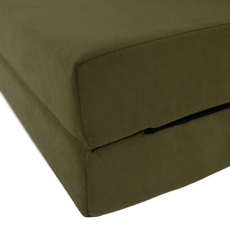Casa si Gradina - Mobilier - Saltele si somiere - Saltele - Saltea/scaun pliabil, 2 in 1, maslinie, VEDIS - Infinity.ro