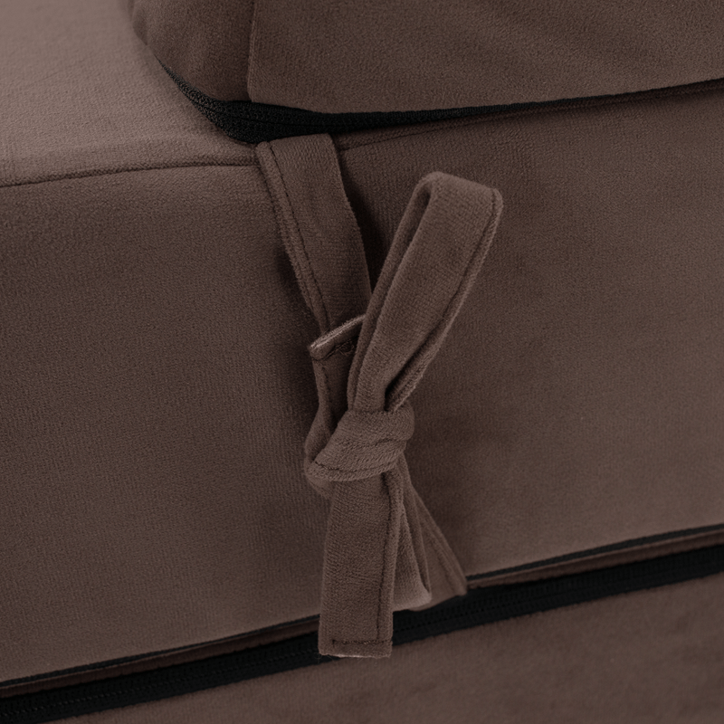 Casa si Gradina - Mobilier - Saltele si somiere - Saltele - Saltea pliabila/fotoliu extensibil, 2 in 1, maro Taupe, VEDIS - Infinity.ro
