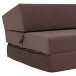 Casa si Gradina - Mobilier - Saltele si somiere - Saltele - Saltea pliabila/fotoliu extensibil, 2 in 1, maro Taupe, VEDIS - Infinity.ro