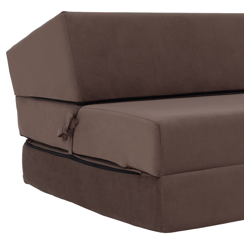 Casa si Gradina - Mobilier - Saltele si somiere - Saltele - Saltea pliabila/fotoliu extensibil, 2 in 1, maro Taupe, VEDIS - Infinity.ro