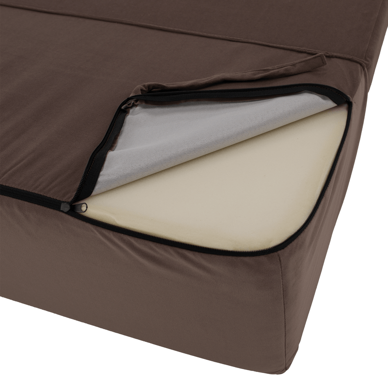 Casa si Gradina - Mobilier - Saltele si somiere - Saltele - Saltea pliabila/fotoliu extensibil, 2 in 1, maro Taupe, VEDIS - Infinity.ro