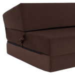 Casa si Gradina - Mobilier - Saltele si somiere - Saltele - Saltea pliabila/fotoliu extensibil, 2 in 1, maro, VEDIS - Infinity.ro