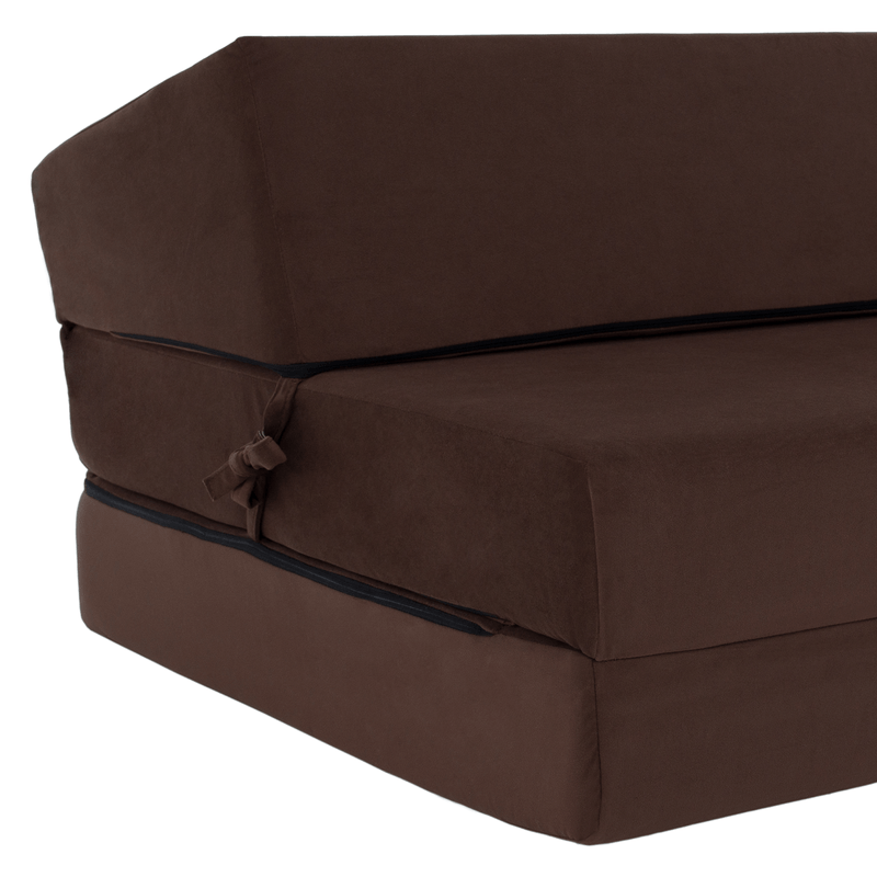 Casa si Gradina - Mobilier - Saltele si somiere - Saltele - Saltea pliabila/fotoliu extensibil, 2 in 1, maro, VEDIS - Infinity.ro
