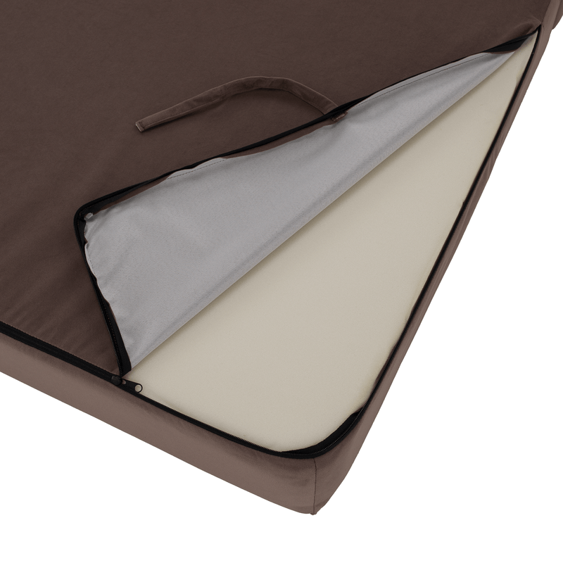 Casa si Gradina - Mobilier - Saltele si somiere - Saltele - Saltea pliabila/fotoliu extensibil, 2 in 1, maro Taupe, VEDIS - Infinity.ro
