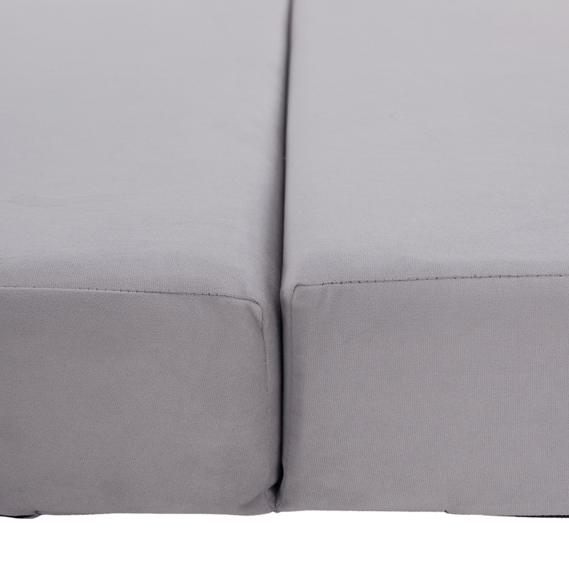 Casa si Gradina - Mobilier - Saltele si somiere - Saltele - Saltea/scaun pliabil, 2 in 1, gri deschis, VEDIS - Infinity.ro