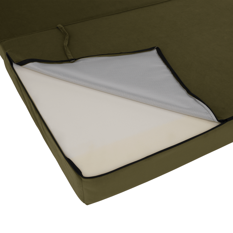 Casa si Gradina - Mobilier - Saltele si somiere - Saltele - Saltea/scaun pliabil, 2 in 1, maslinie, VEDIS - Infinity.ro