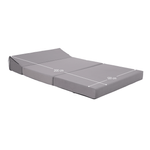 Casa si Gradina - Mobilier - Saltele si somiere - Saltele - Saltea/scaun pliabil, 2 in 1, gri deschis, VEDIS - Infinity.ro